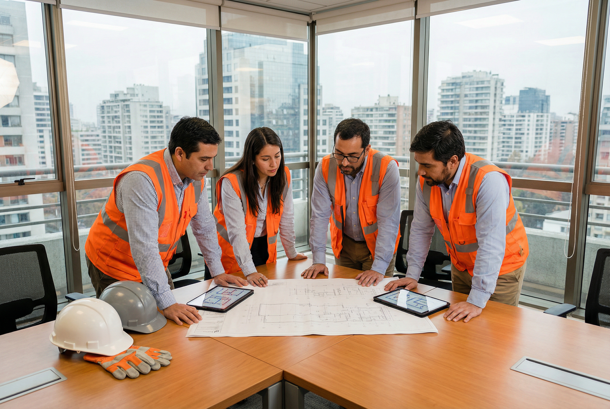 Equipo Hydra Liner en terreno
