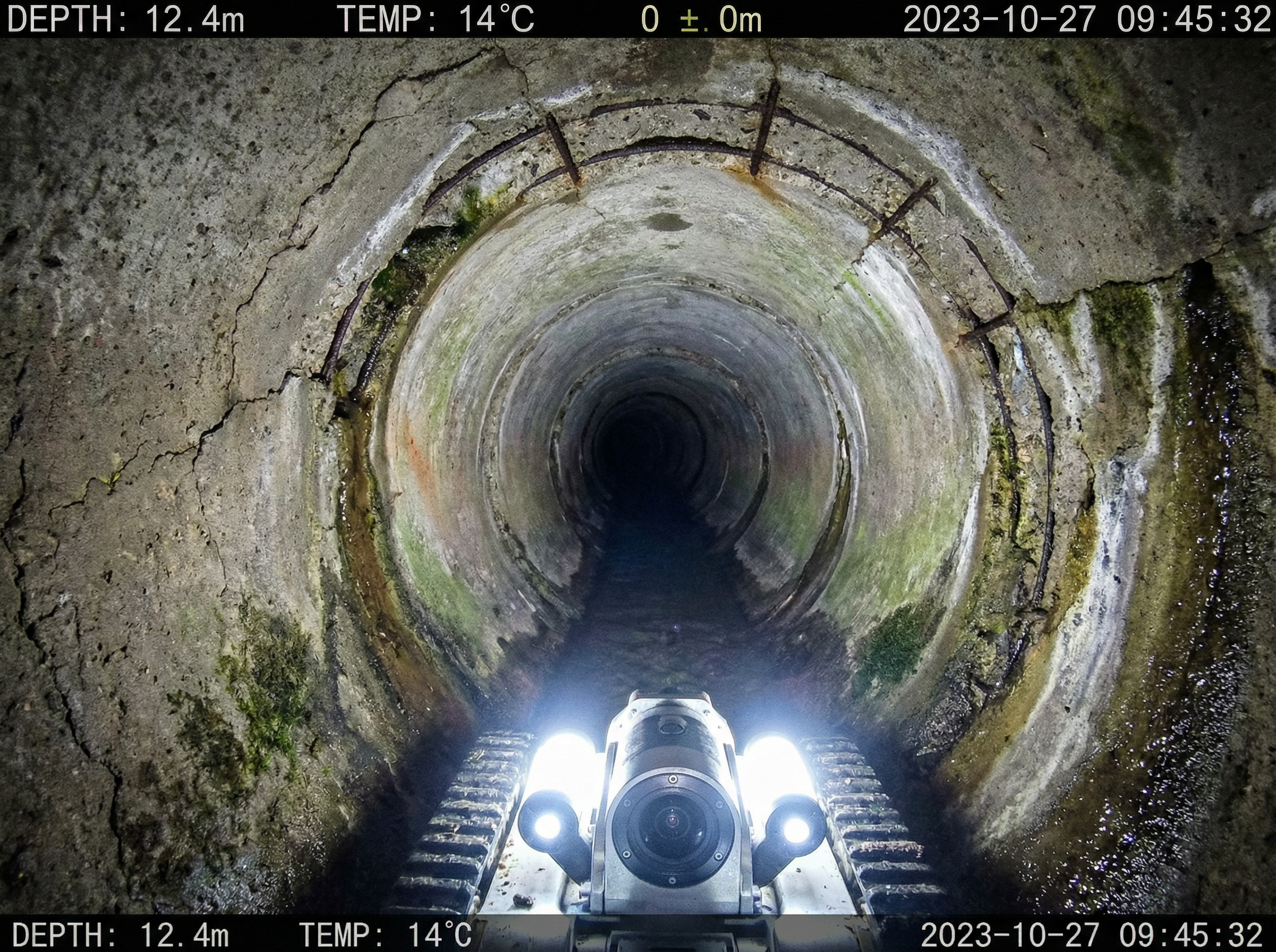 Sistema CCTV robotizado — Hydra Liner