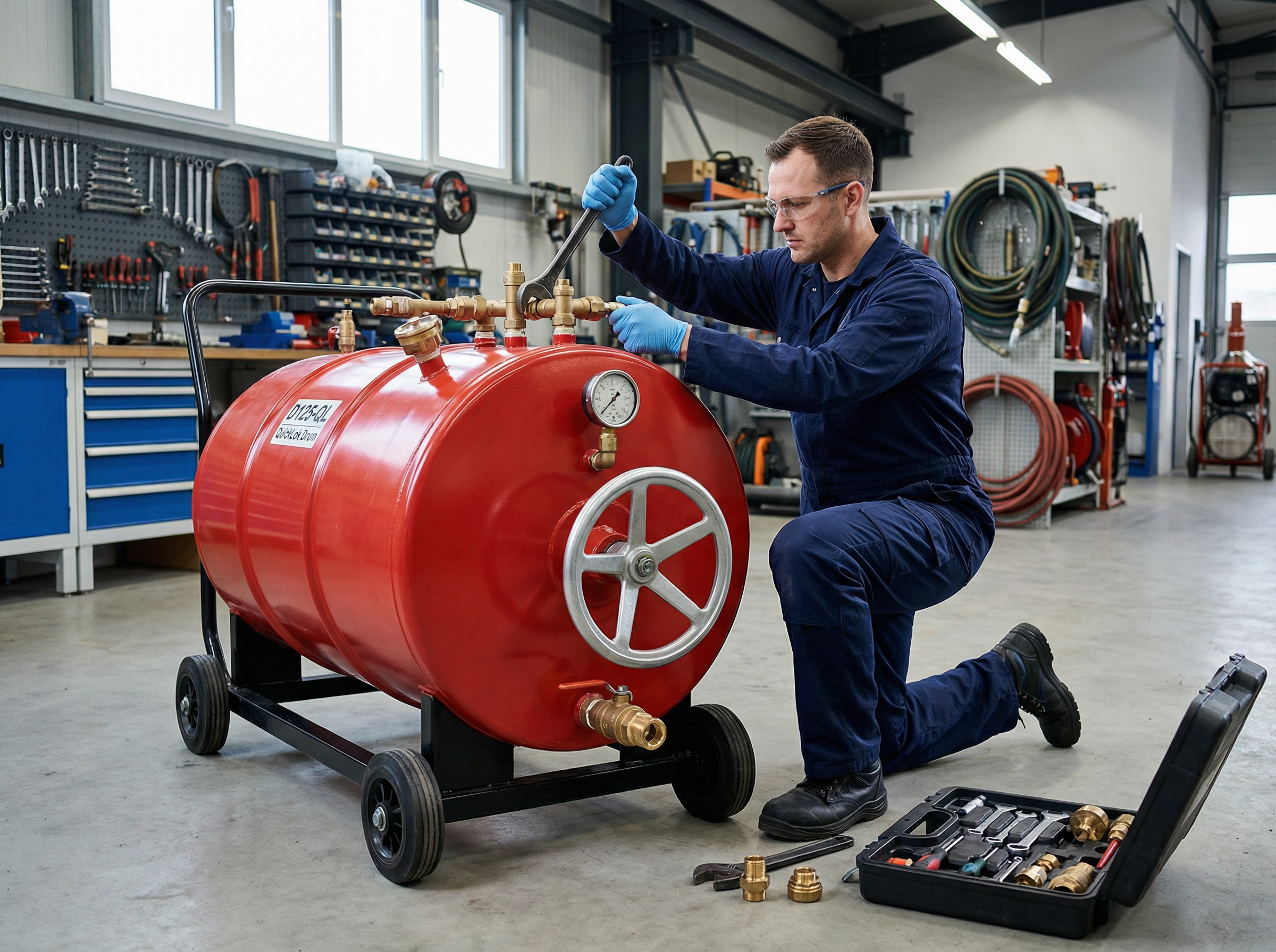 Mecánica Especializada — Reparación de equipos CIPP — Hydra Liner