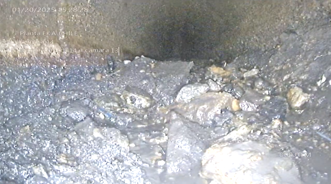 Inspección CCTV reporte técnico