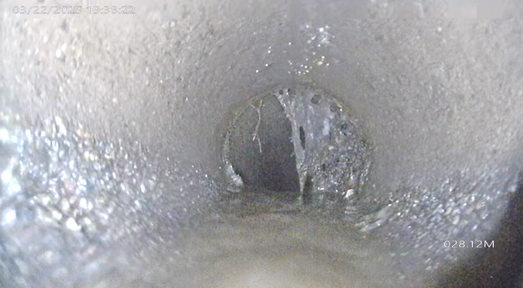 Inspección CCTV interior tuberia