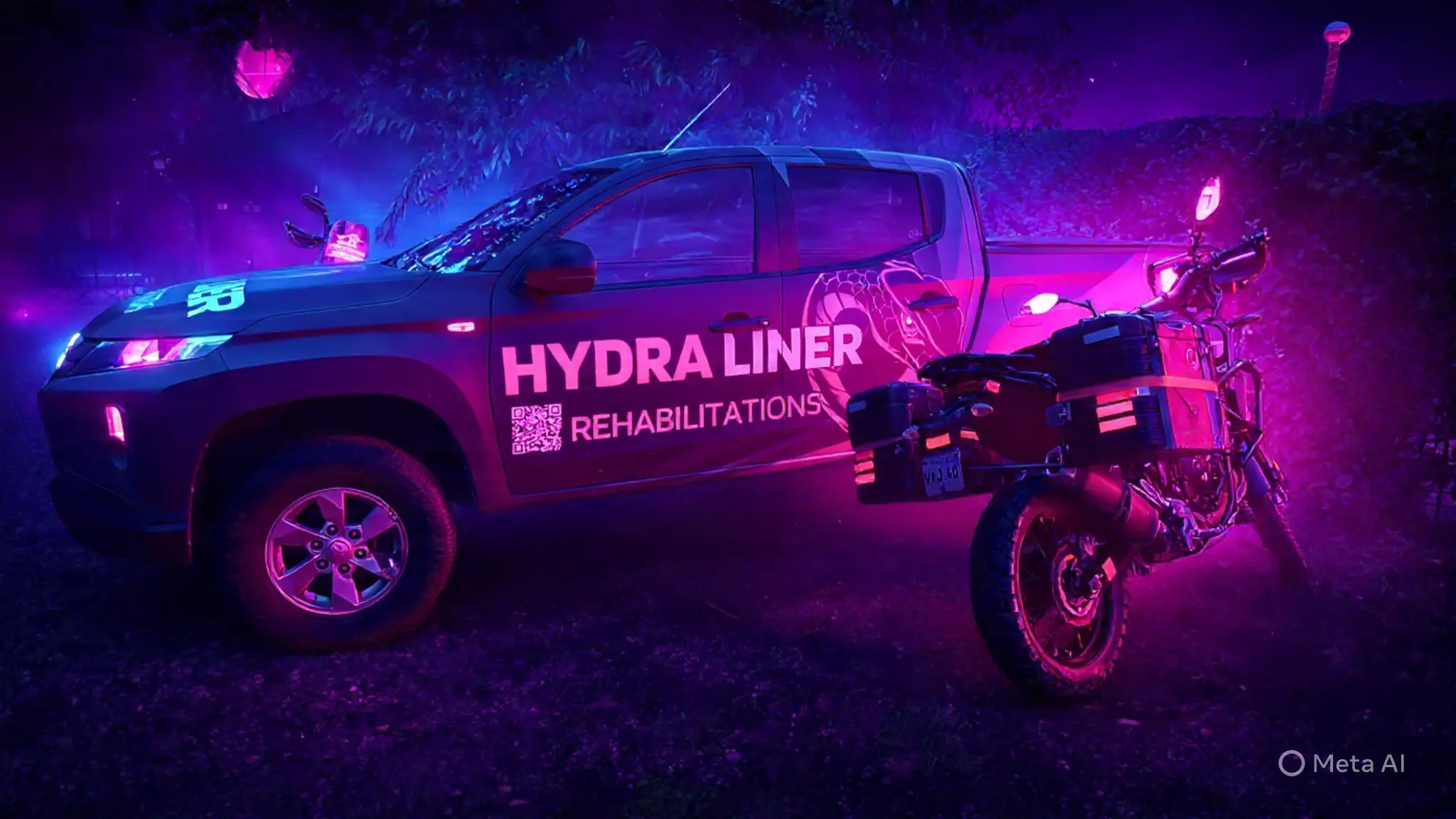 Equipo Hydra Liner en obra