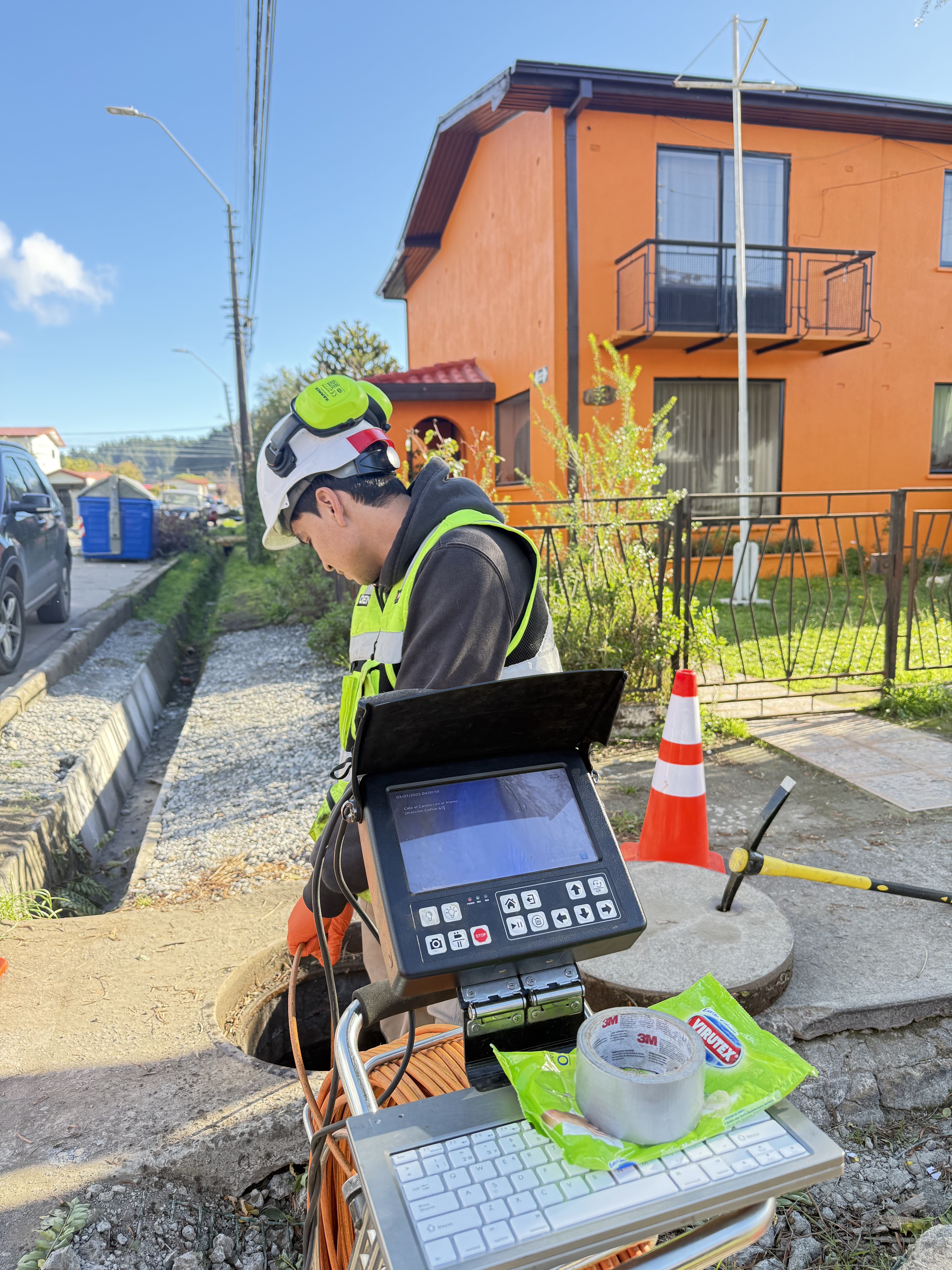 Trabajo CIPP en terreno